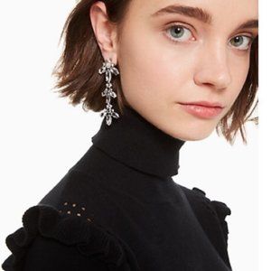 KATE SPADE Ice Queen Crystal Chandelier Drop Earring & Bag